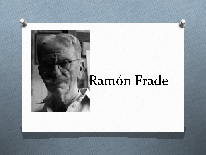 Ramón Frade 