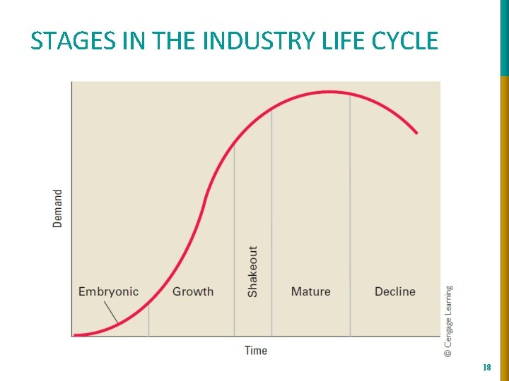 STAGES IN THE INDUSTRY LIFE CYCLE 18 