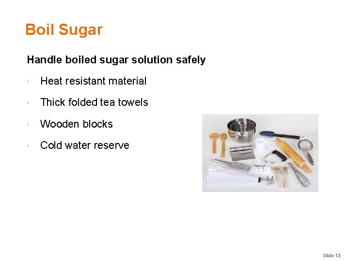 Boil Sugar Handle boiled sugar solution safely Heat resistant material Thick folded tea towels