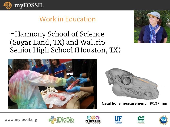 Work in Education -Harmony School of Science (Sugar Land, TX) and Waltrip Senior High