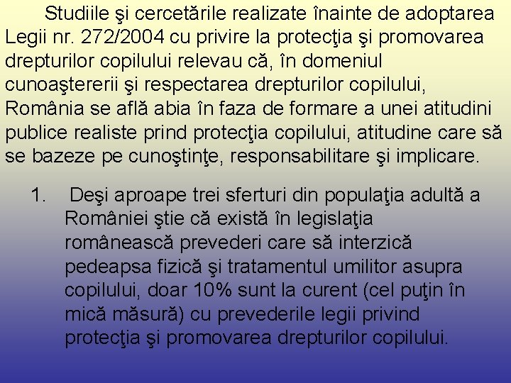 Abuzurile Asupra Copiilor Implicaii Miron Ctlina Coala Cu