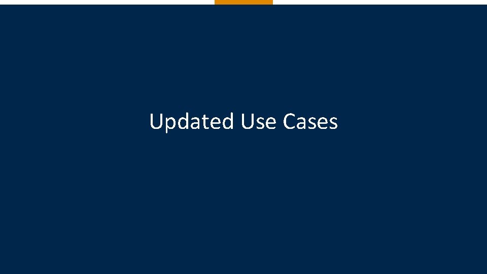 Updated Use Cases Metaswitch Networks | Proprietary and confidential | © 2019 | 4