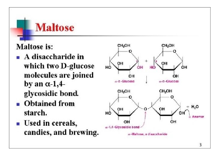 Disaccharides 