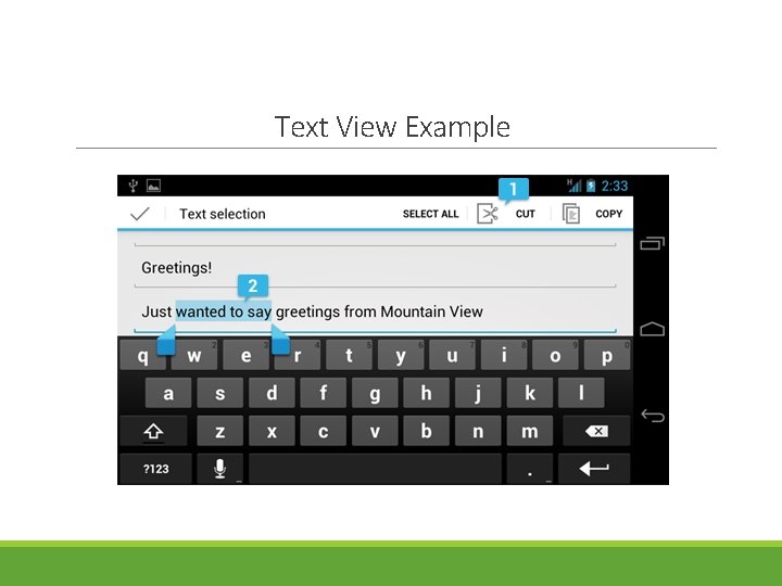 Text View Example 