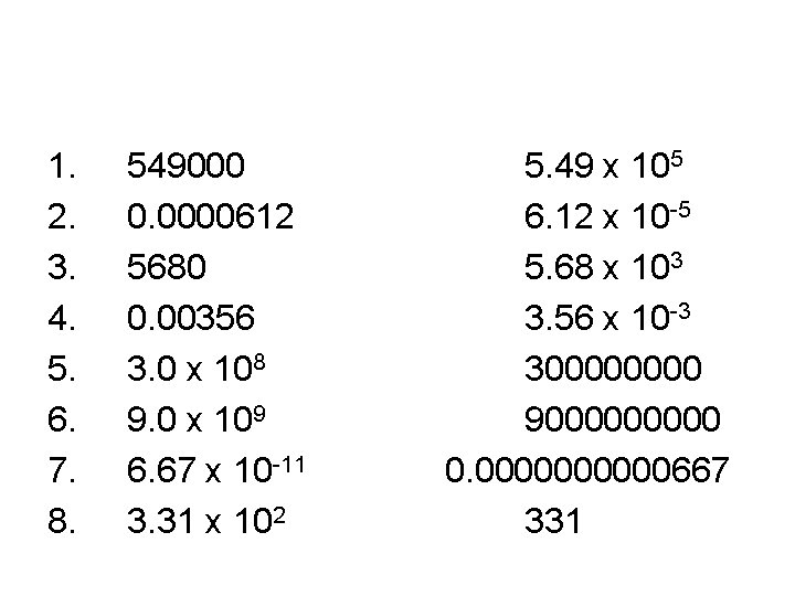 1. 2. 3. 4. 5. 6. 7. 8. 549000 0. 0000612 5680 0. 00356