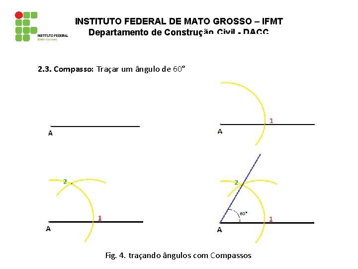 INSTITUTO FEDERAL DE MATO GROSSO – IFMT Departamento de Construção Civil - DACC 2.