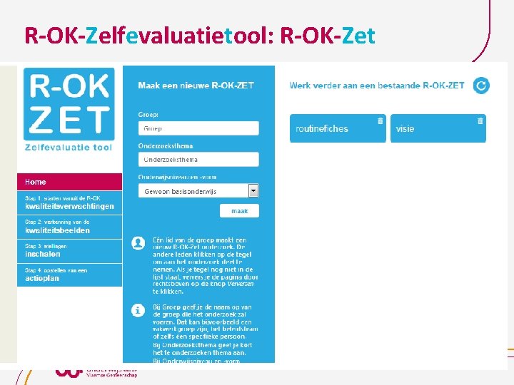 R-OK-Zelfevaluatietool: R-OK-Zet 