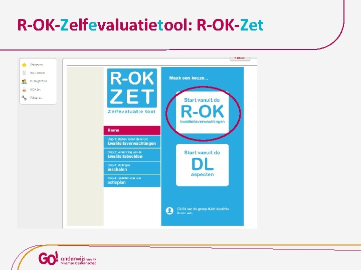 R-OK-Zelfevaluatietool: R-OK-Zet 