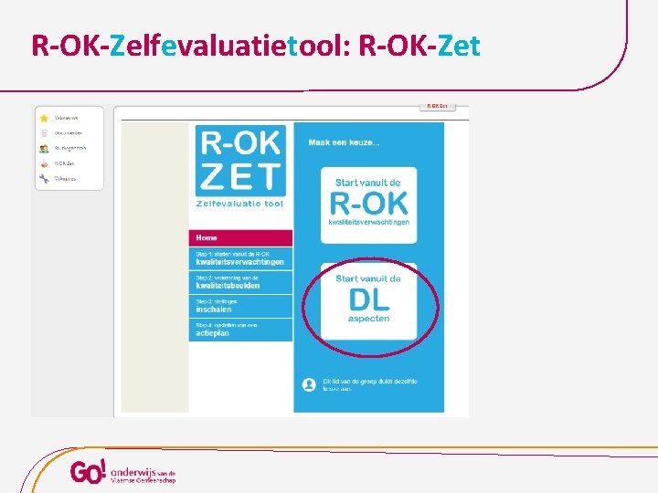 R-OK-Zelfevaluatietool: R-OK-Zet 