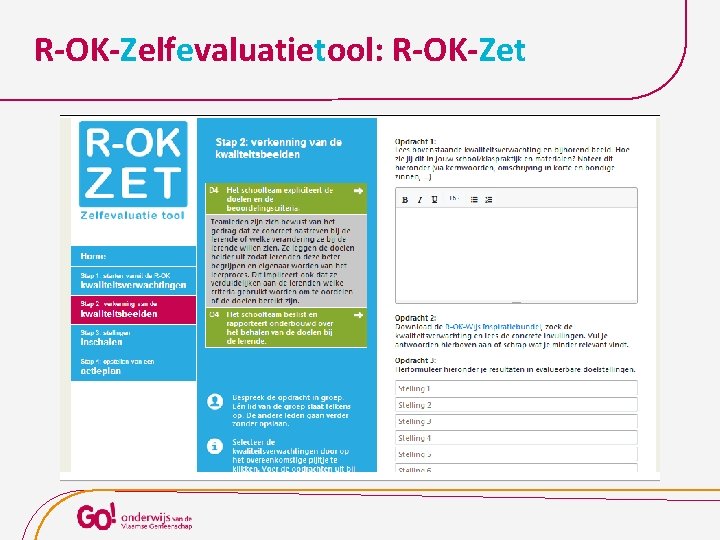 R-OK-Zelfevaluatietool: R-OK-Zet 