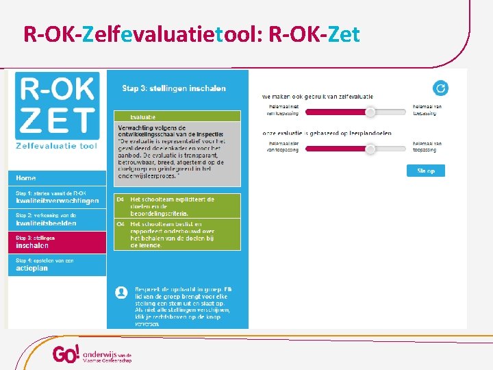 R-OK-Zelfevaluatietool: R-OK-Zet 