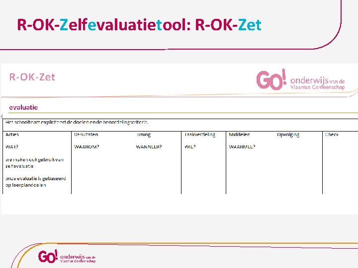 R-OK-Zelfevaluatietool: R-OK-Zet 