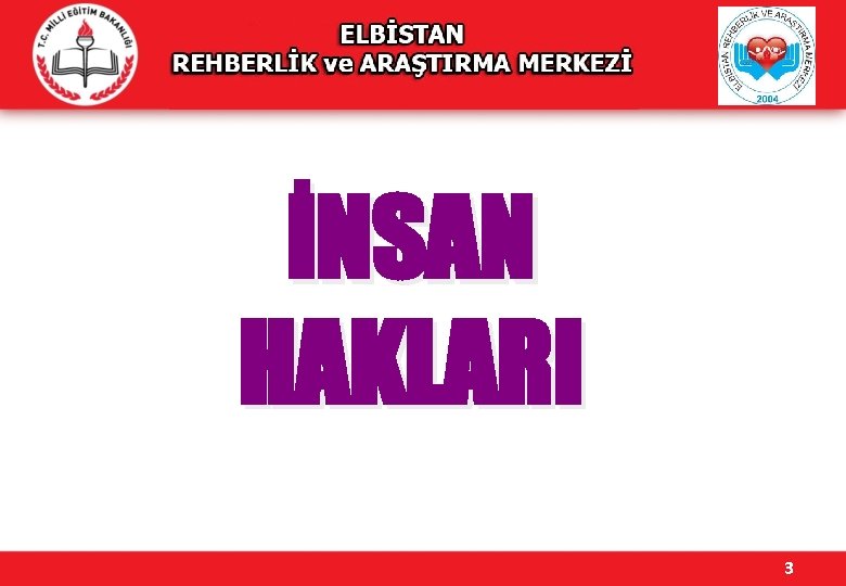 İNSAN HAKLARI 3 