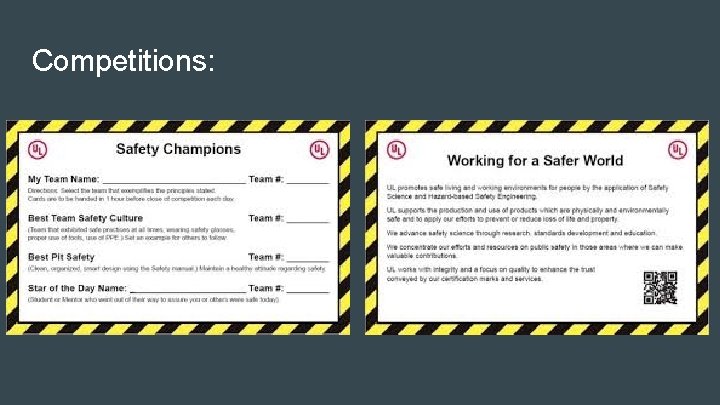 Competitions: 