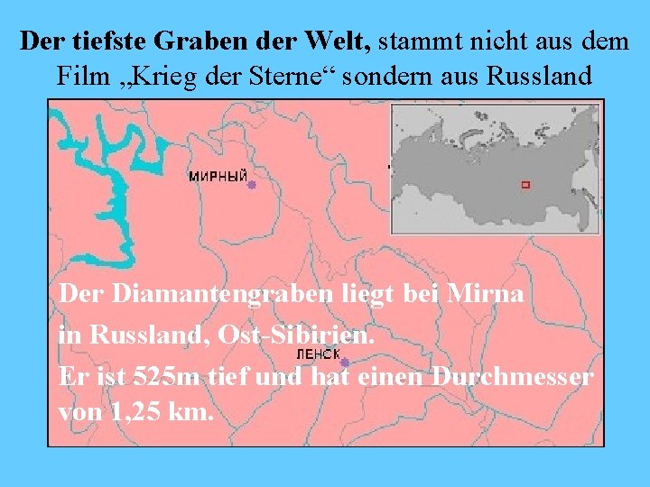 Der tiefste Graben der Welt, stammt nicht aus dem Film „Krieg der Sterne“ sondern
