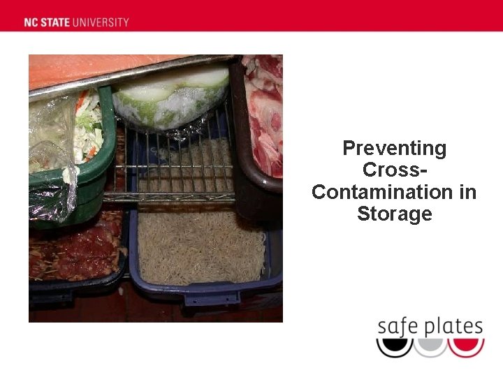 Preventing Cross. Contamination in Storage 