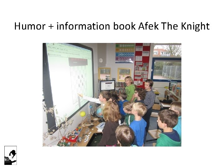 Humor + information book Afek The Knight 