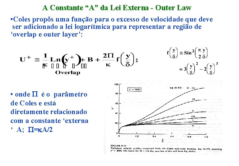 A Constante “A” da Lei Externa - Outer Law • Coles propôs uma função