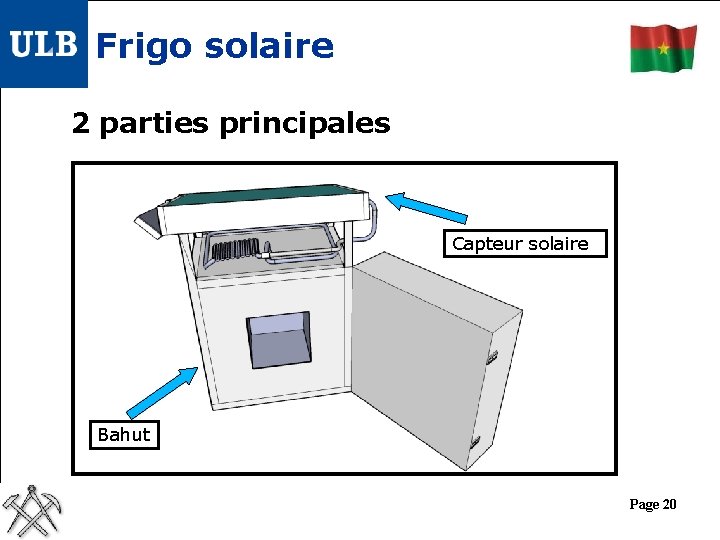 Frigo solaire 2 parties principales Capteur solaire Bahut Page 20 