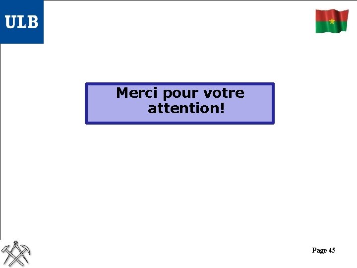 Merci pour votre attention! Page 45 
