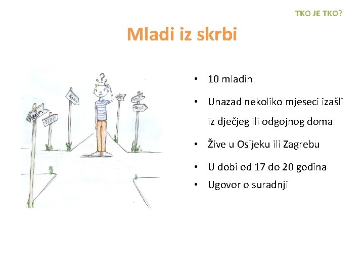 TKO JE TKO? Mladi iz skrbi • 10 mladih • Unazad nekoliko mjeseci izašli