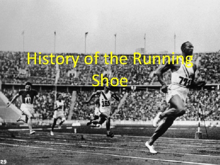 History of the Running Shoe 