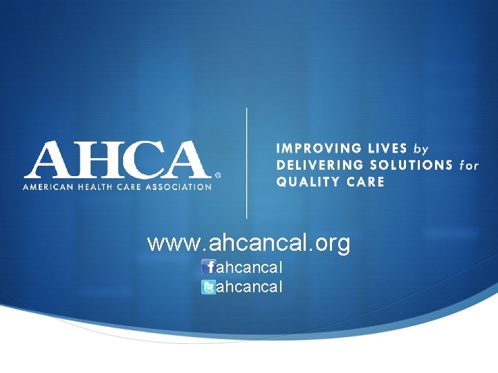 www. ahcancal. org ahcancal 