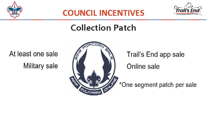 COUNCIL INCENTIVES Collection Patch 