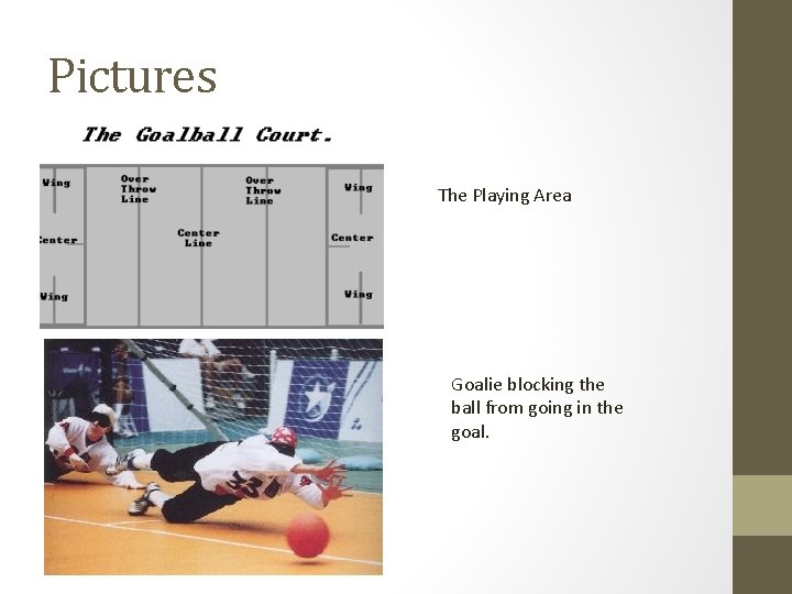 Goalball Introduction Goalball Has A Sport Involving Your