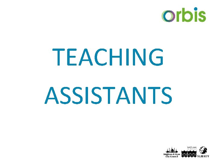 TEACHING ASSISTANTS 
