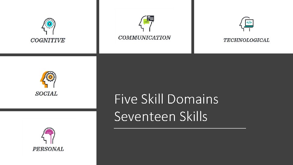 Five Skill Domains Seventeen Skills 