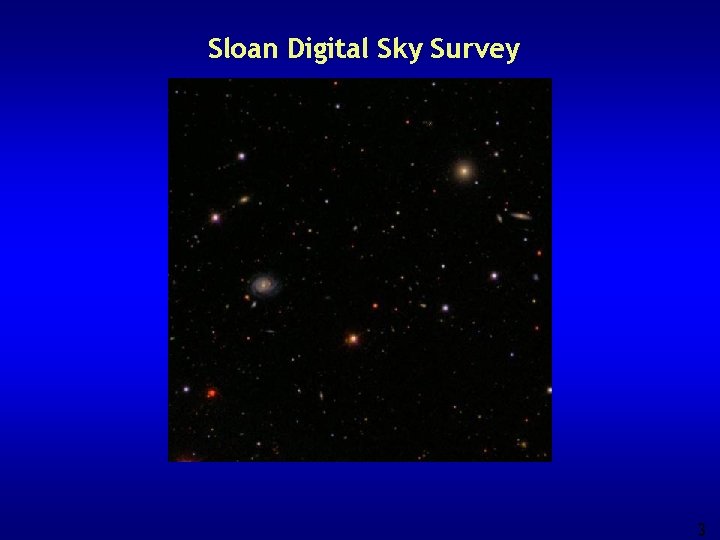 Sloan Digital Sky Survey 3 