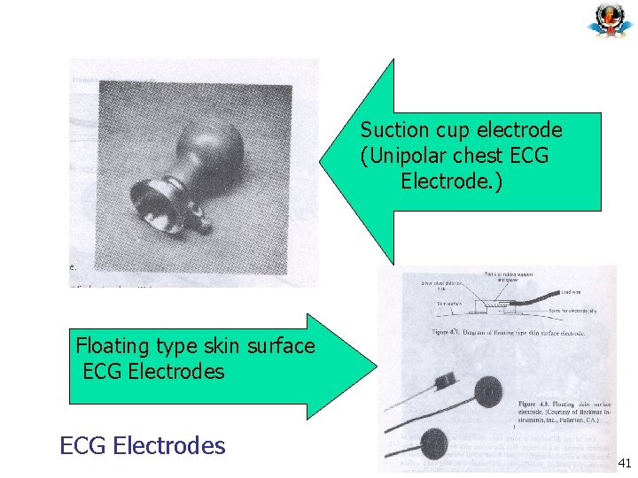Suction cup electrode (Unipolar chest ECG Electrode. ) Floating type skin surface ECG Electrodes
