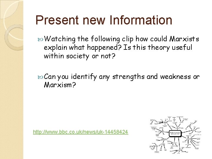 Present new Information Watching the following clip how could Marxists explain what happened? Is