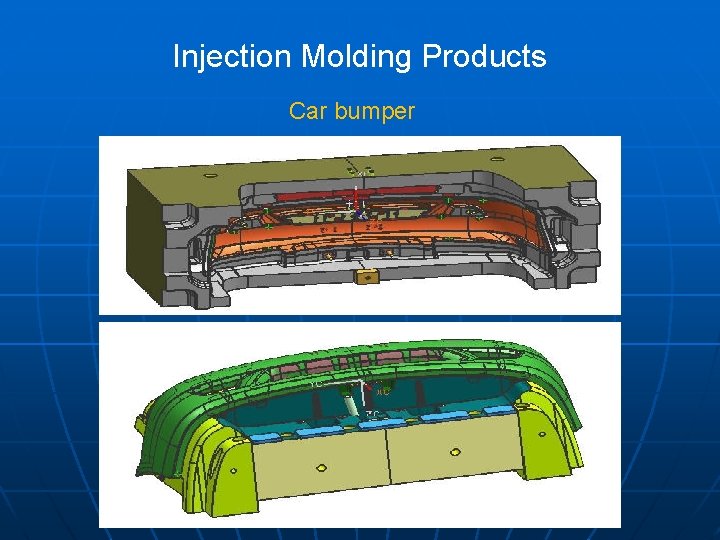 实 例Products Injection Molding Car bumper 