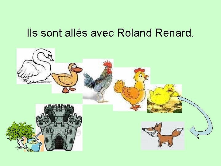 Ils sont allés avec Roland Renard. 