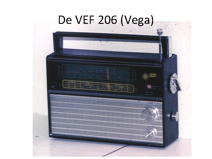 De VEF 206 (Vega) 