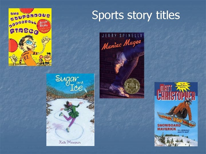 Sports story titles 