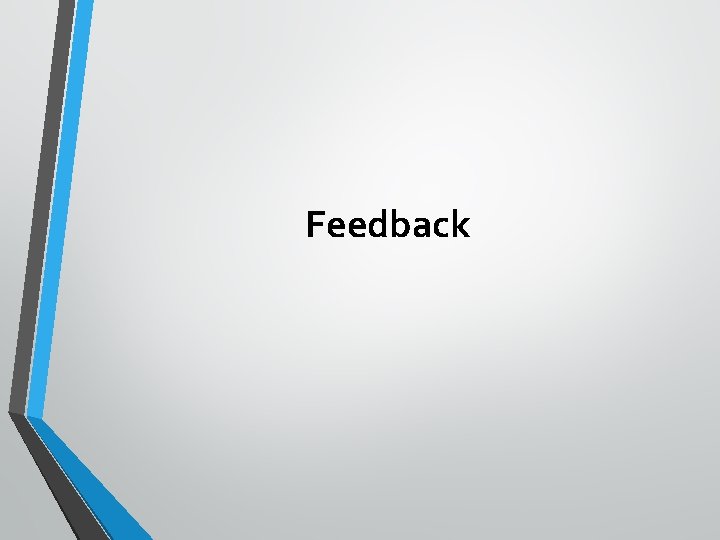 Feedback 