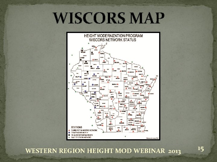 WISCORS MAP WESTERN REGION HEIGHT MOD WEBINAR 2013 15 