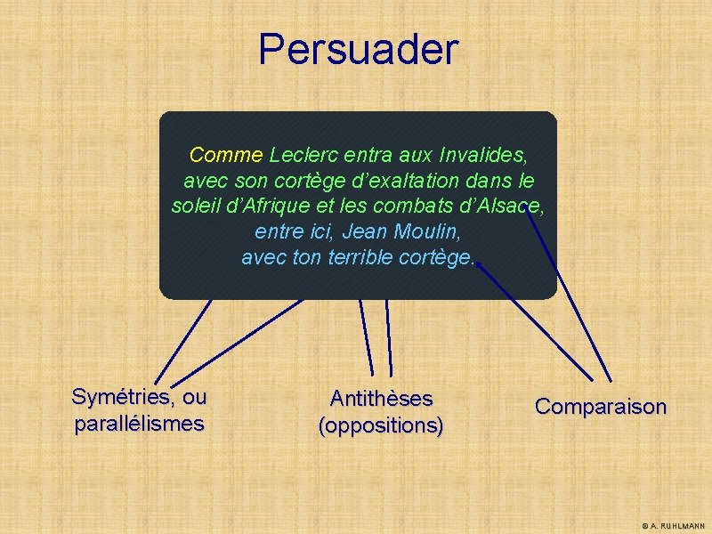 Persuader Comme Leclerc entra aux Invalides, avec son cortège d’exaltation dans le soleil d’Afrique Persuader Comme Leclerc entra aux Invalides, avec son cortège d’exaltation dans le soleil d’Afrique
