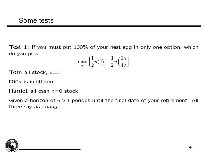 Some tests 56 