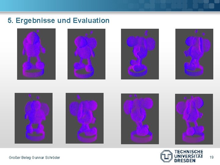 5. Ergebnisse und Evaluation Großer Beleg Gunnar Schröder 19 