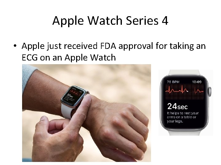 Apple Watch Series 4 • Apple just received FDA approval for taking an ECG Apple Watch Series 4 • Apple just received FDA approval for taking an ECG