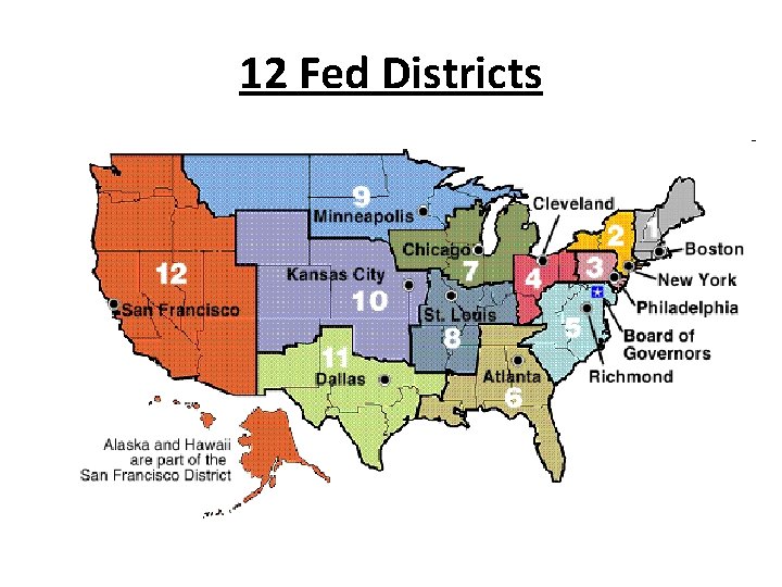 12 Fed Districts 