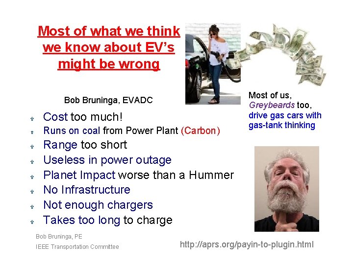 Most of what we think we know about EV’s might be wrong Bob Bruninga,