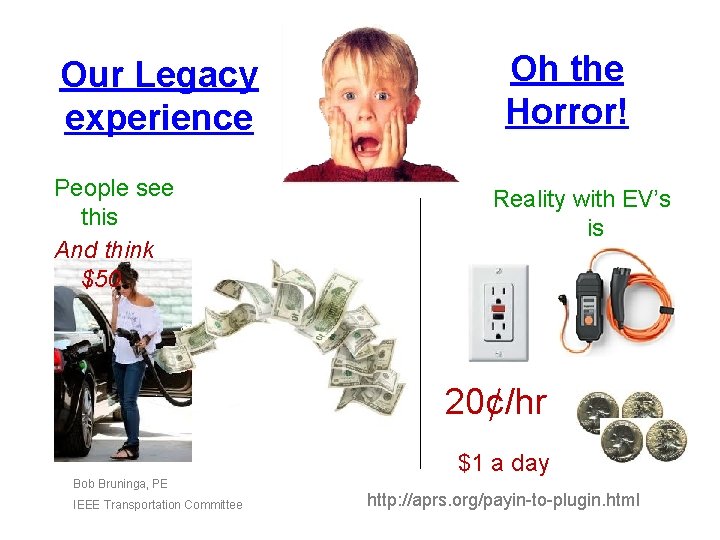 Our Legacy experience People see this And think $50 Oh the Horror! Reality with