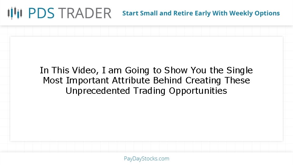 In This Video, I am Going to Show You the Single Most Important Attribute