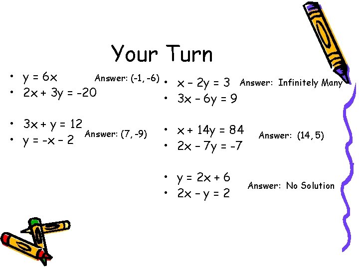 5 2 Substitution X 4 Y 4 X
