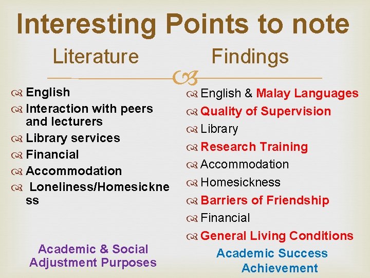 WHAT IS ACADEMIC SUCCESS FOR INTERNATIONAL POSTGRADUATE STUDENTS